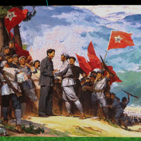 [地图画] 井冈山会师